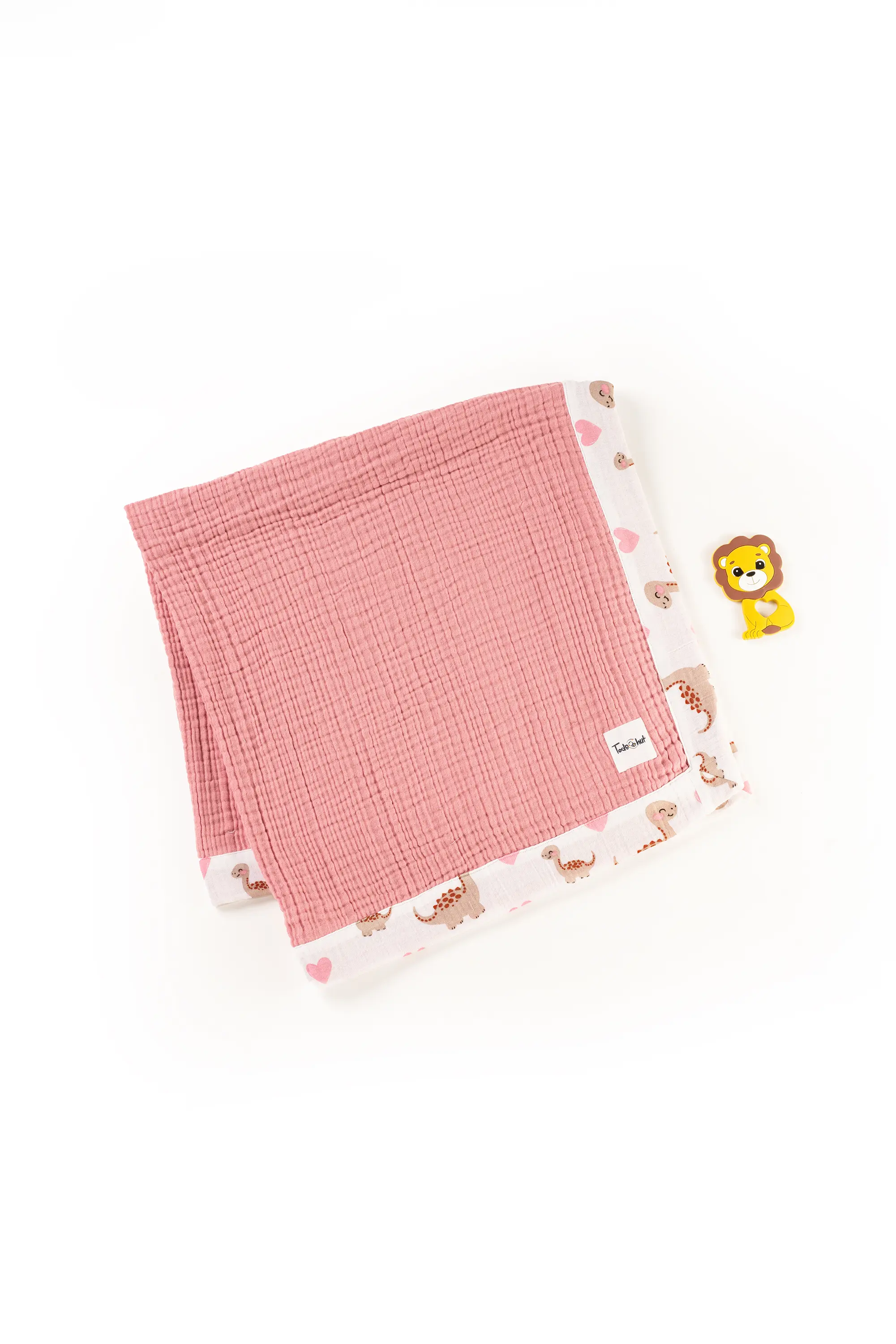 4 Layer Crinkled Muslin Ultra-Soft Breathable Blanket