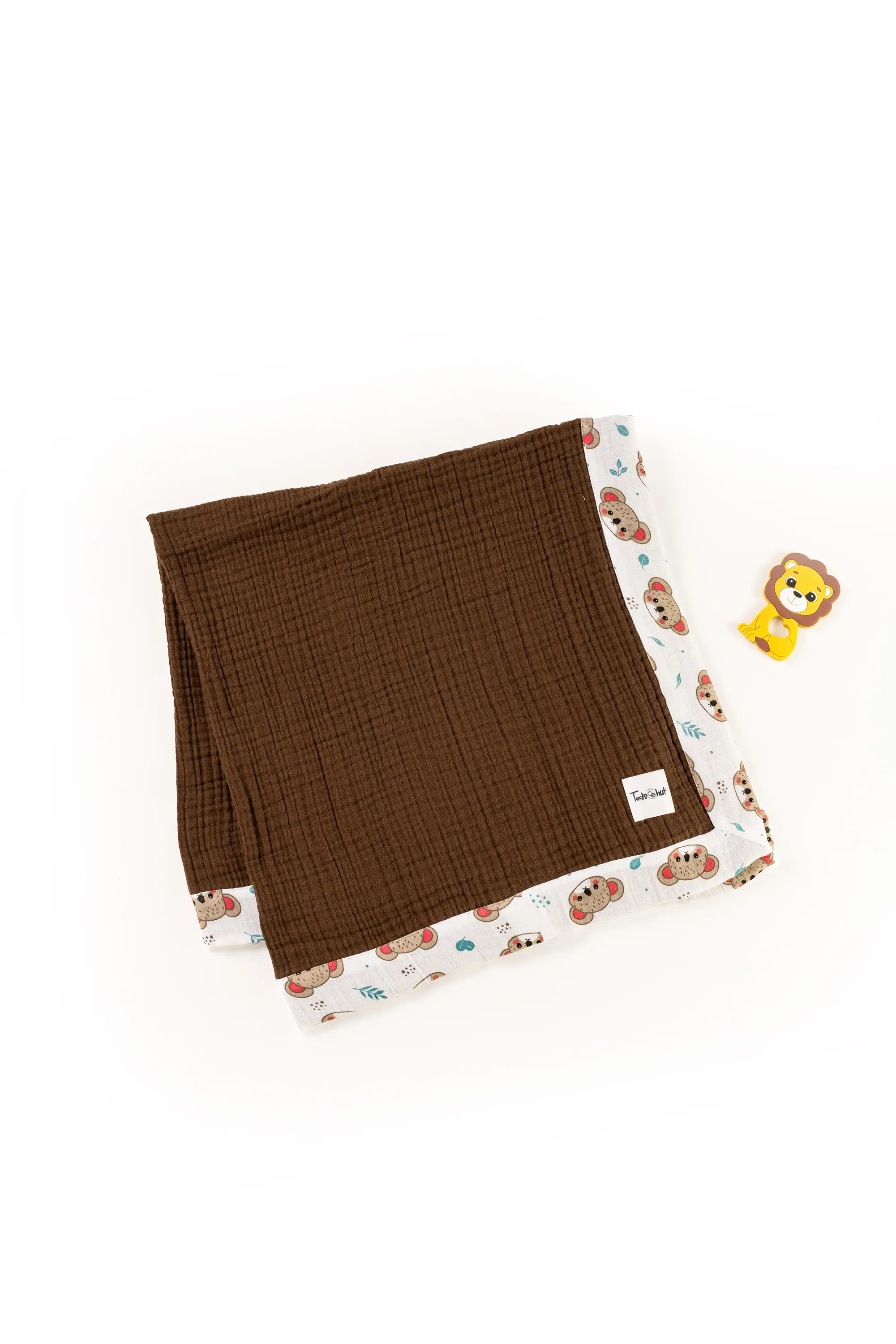4 Layer Crinkled Muslin Ultra-Soft Breathable Blanket