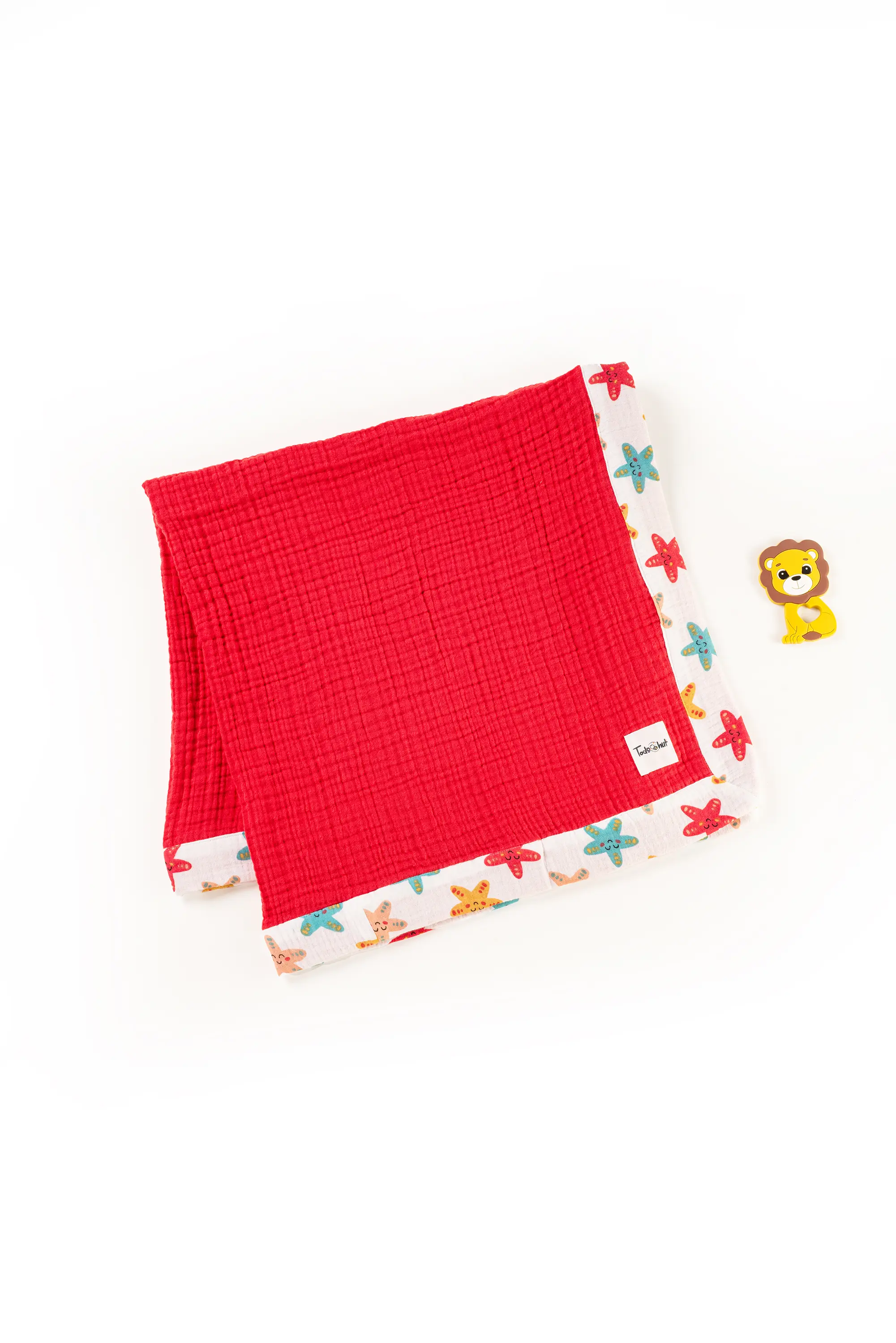 4 Layer Crinkled Muslin Ultra-Soft Breathable Blanket