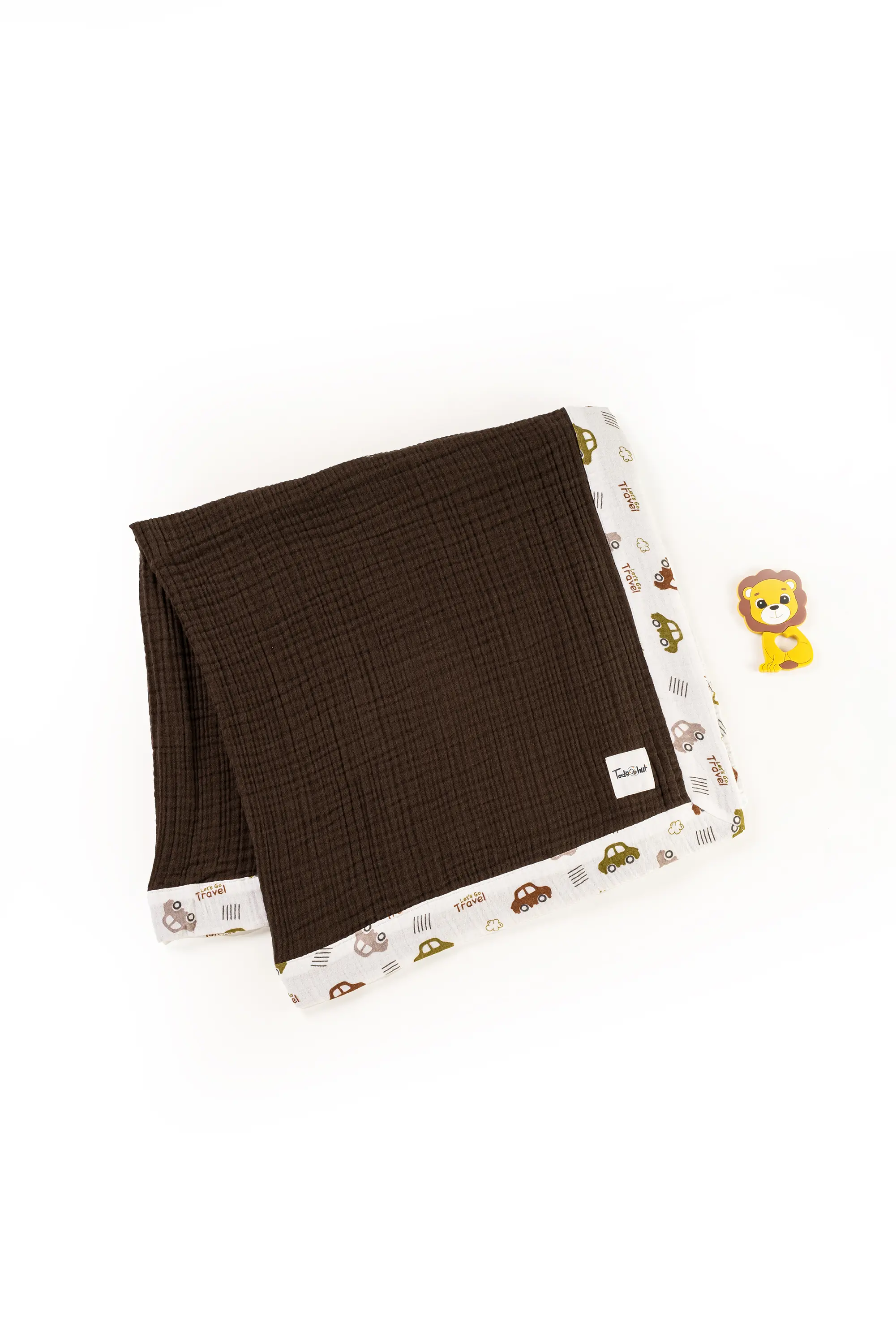 4 Layer Crinkled Muslin Ultra-Soft Breathable Blanket