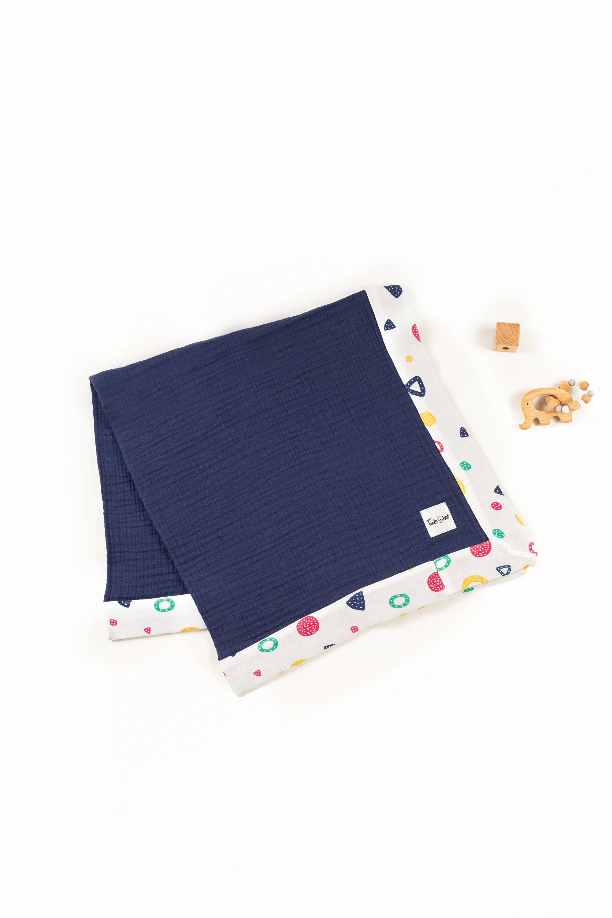 4 Layer Crinkled Muslin Ultra-Soft Breathable Blanket