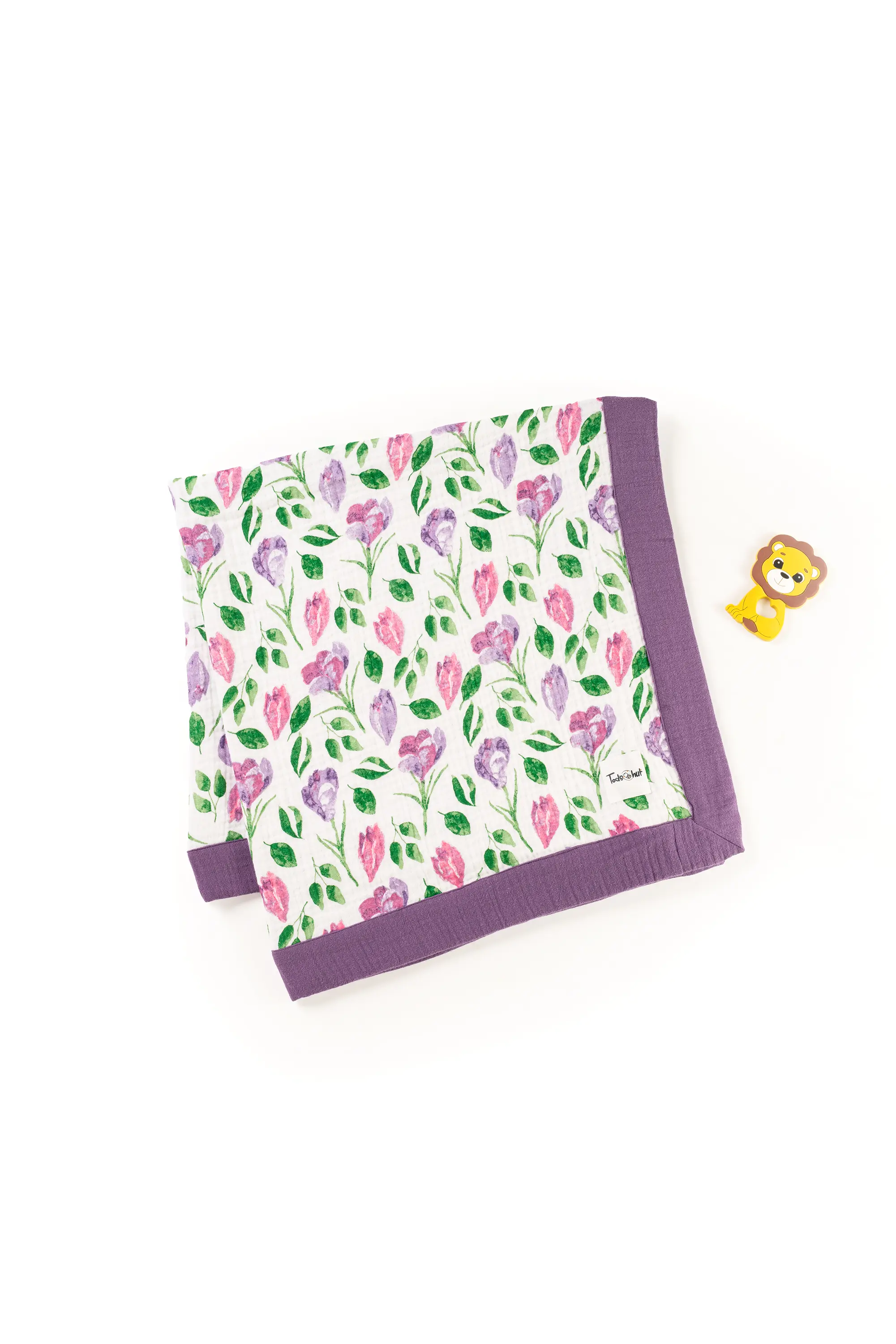 4 Layer Crinkled Muslin Ultra-Soft Breathable Blanket