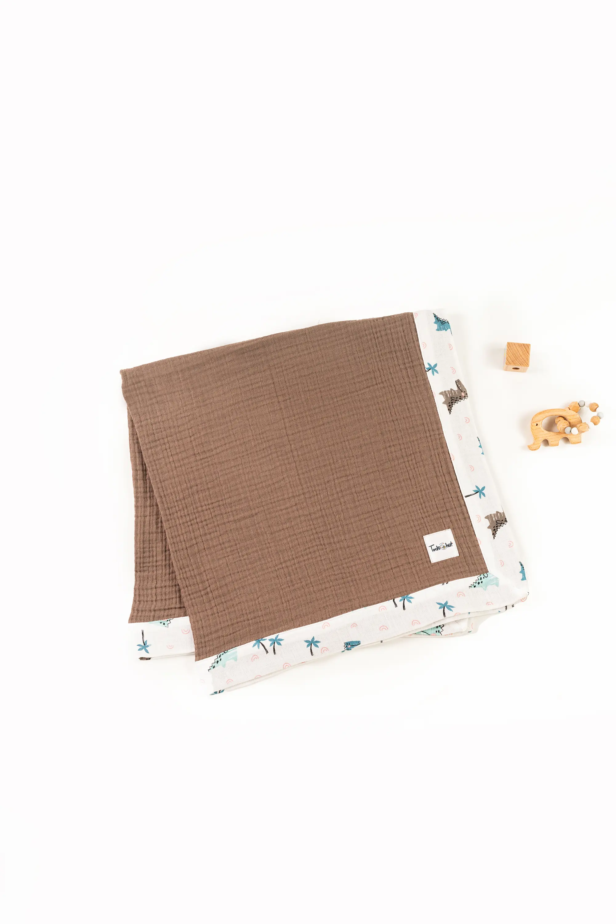 4 Layer Crinkled Muslin Ultra-Soft Breathable Blanket