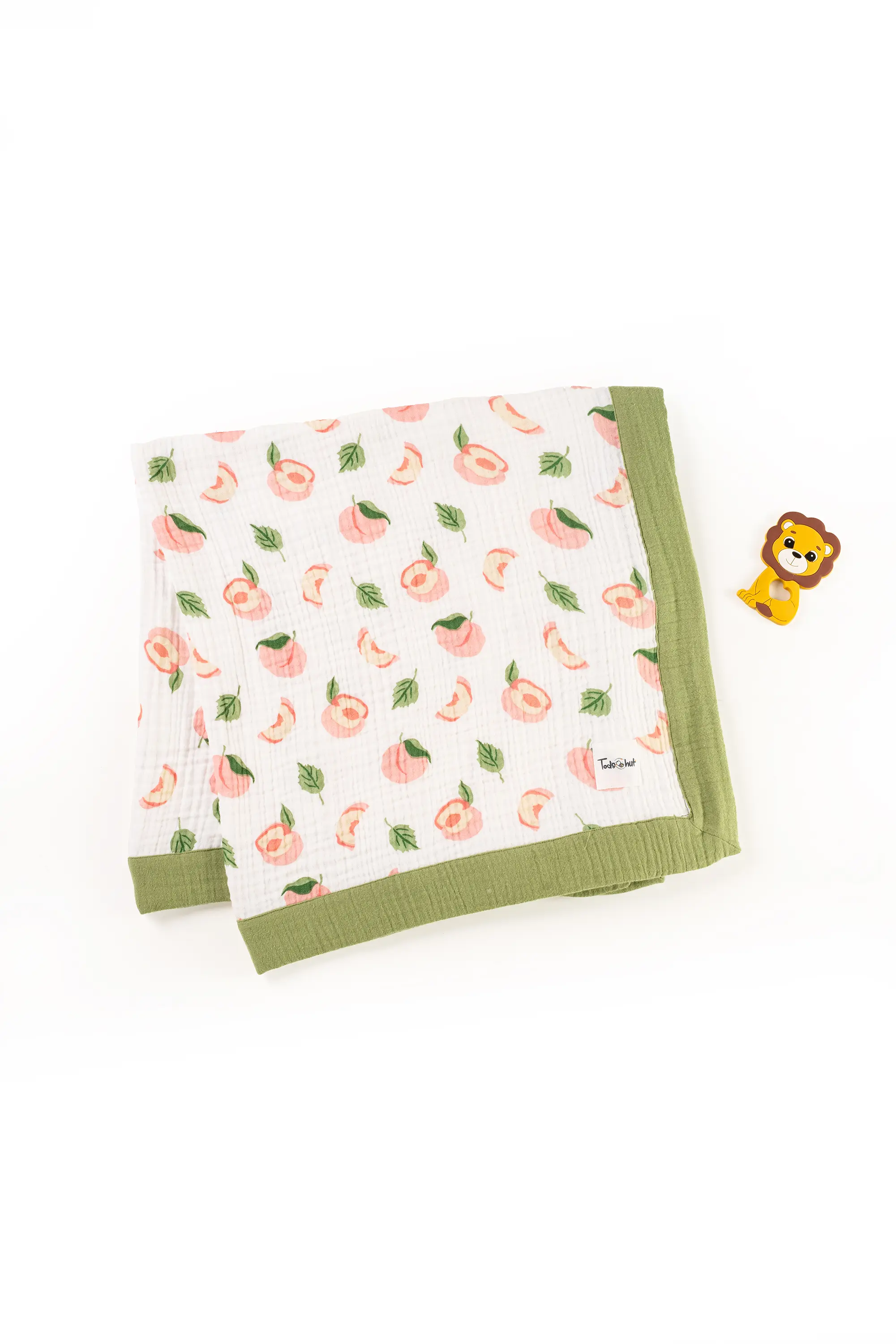 4 Layer Crinkled Muslin Ultra-Soft Breathable Blanket