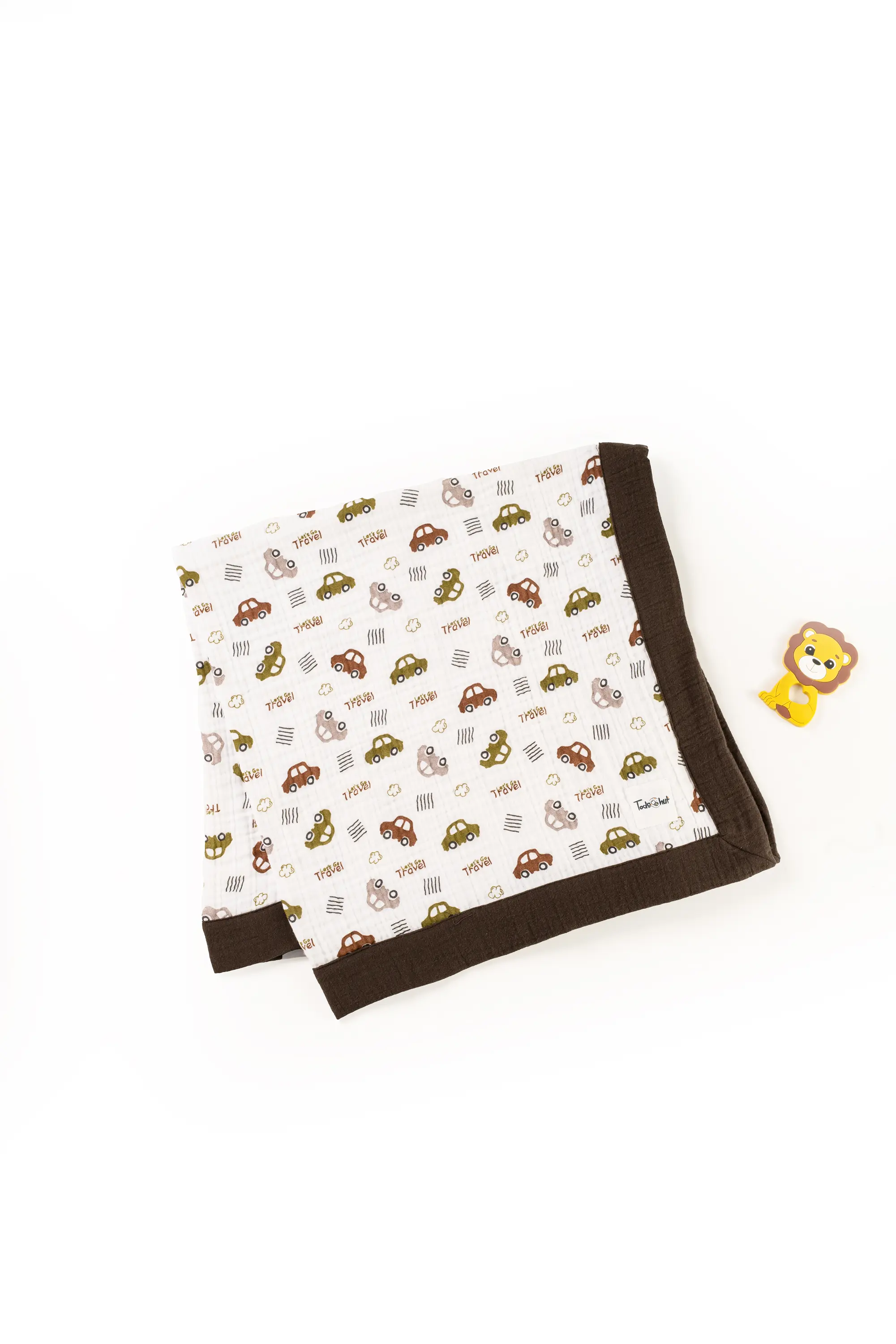 4 Layer Crinkled Muslin Ultra-Soft Breathable Blanket