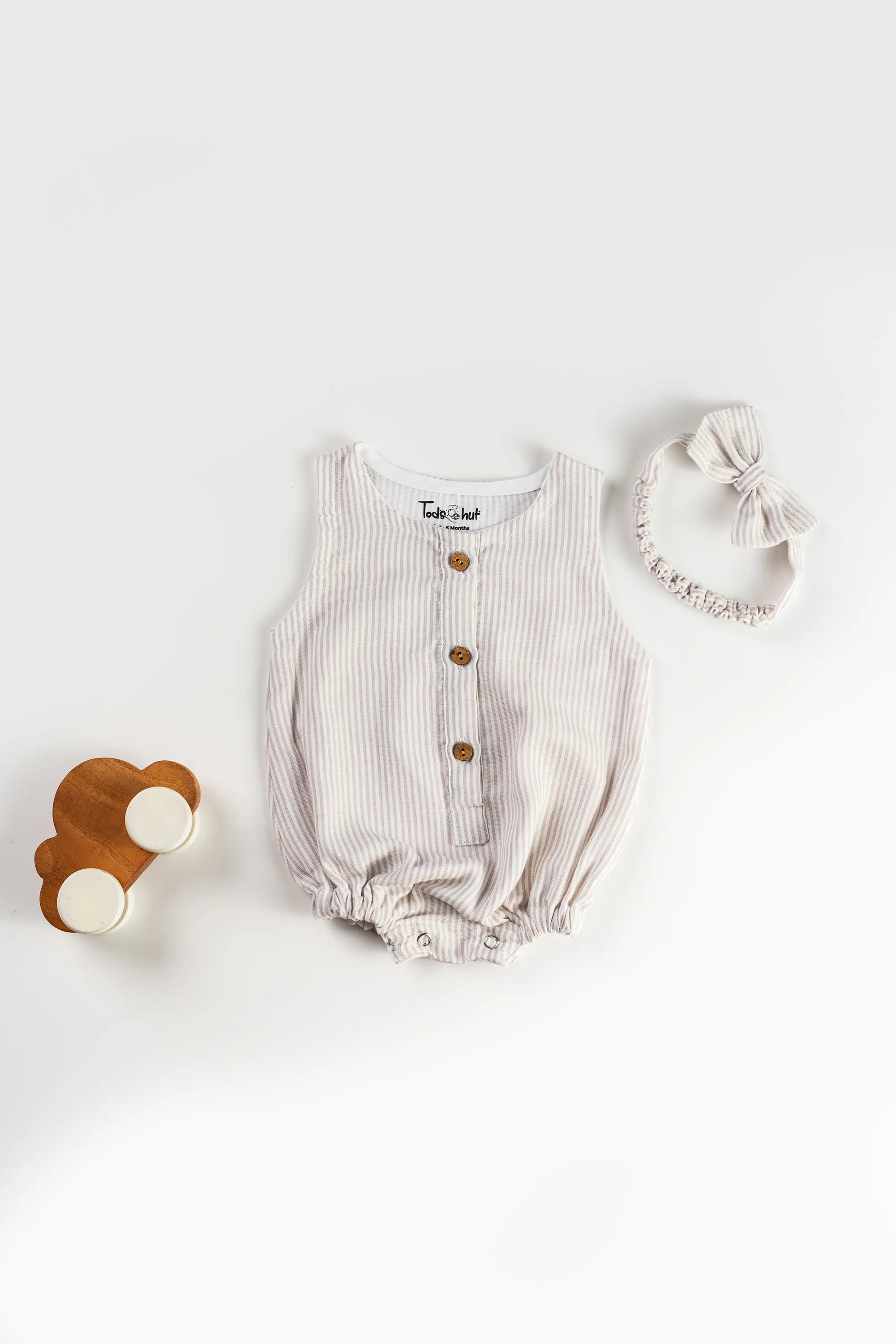 Muslin Onesies with Headband