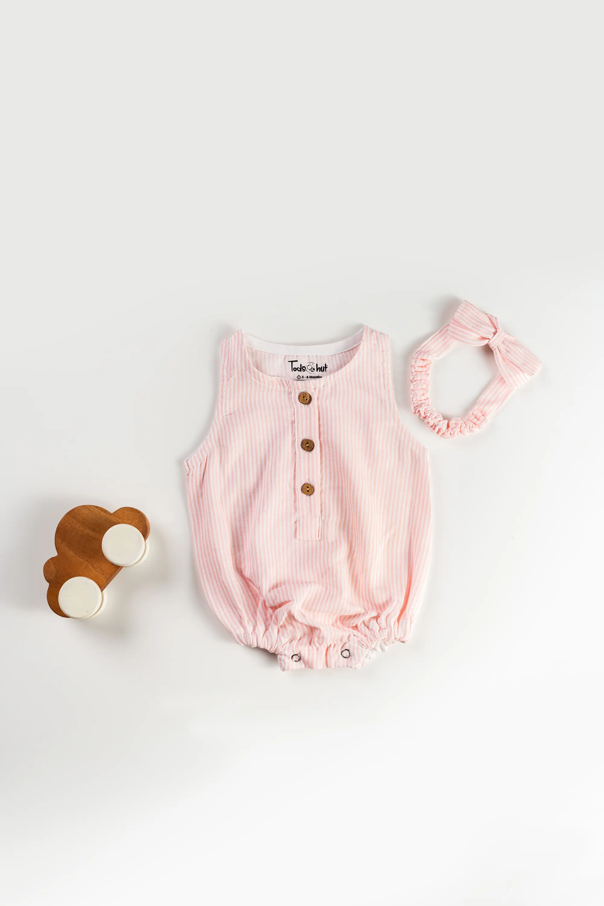 Muslin Onesies with Headband