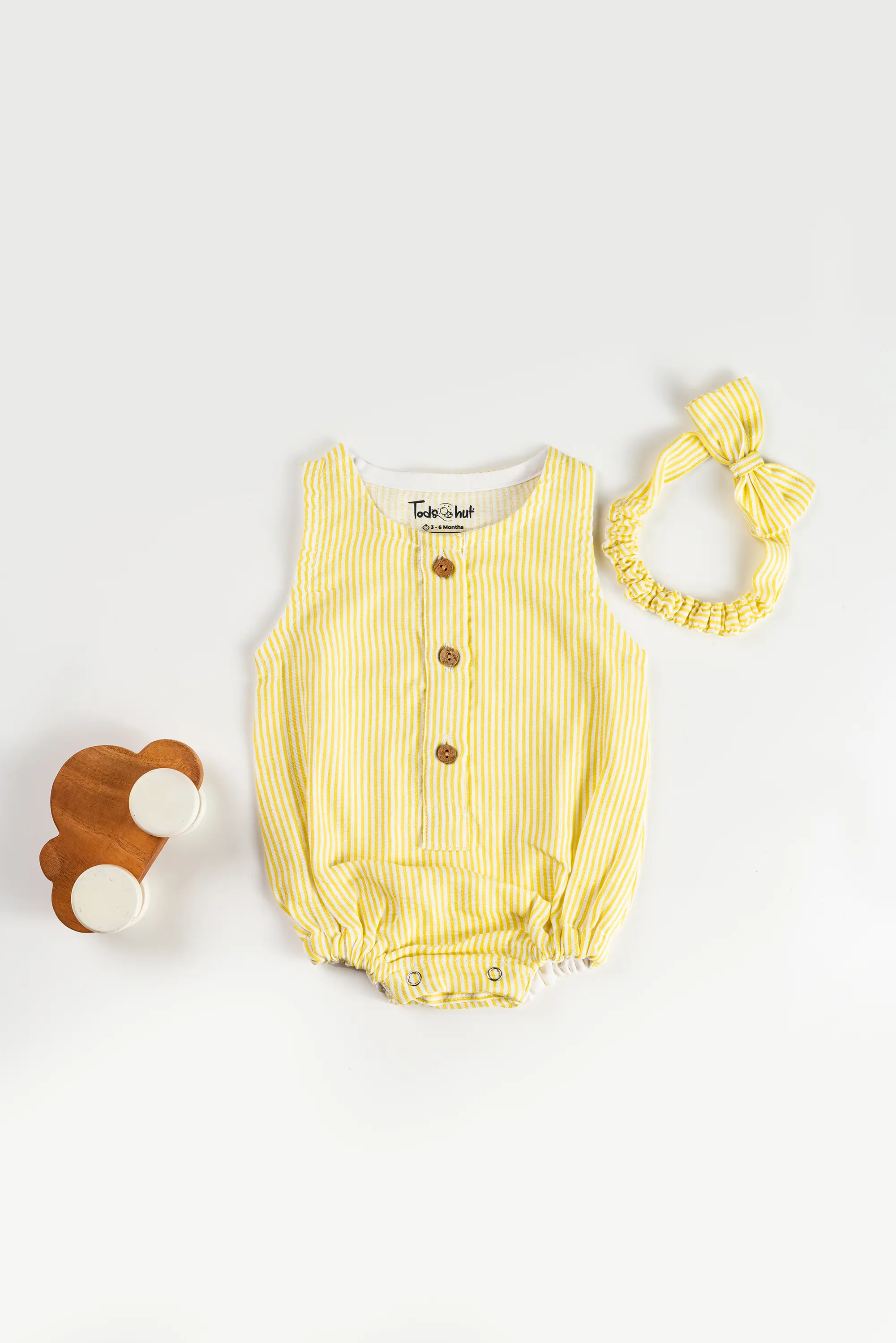 Muslin Onesies with Headband