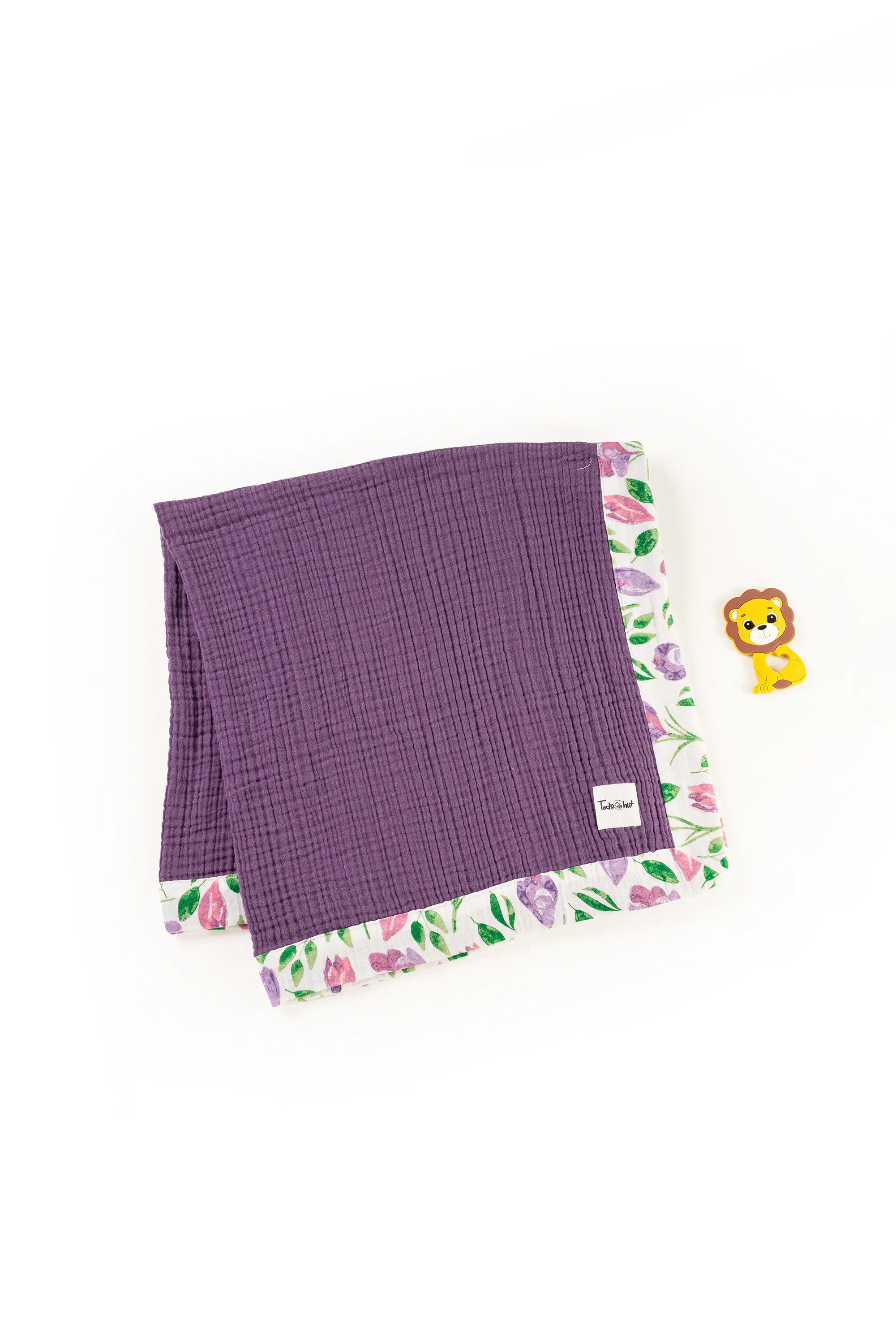 4 Layer Crinkled Muslin Ultra-Soft Breathable Blanket