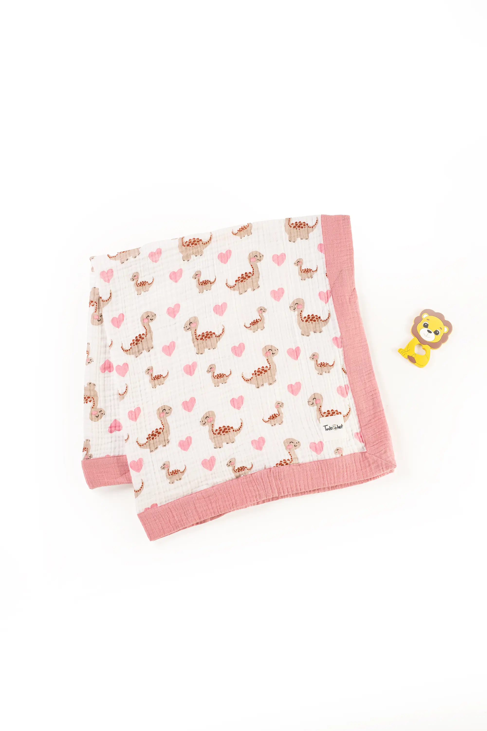 4 Layer Crinkled Muslin Ultra-Soft Breathable Blanket