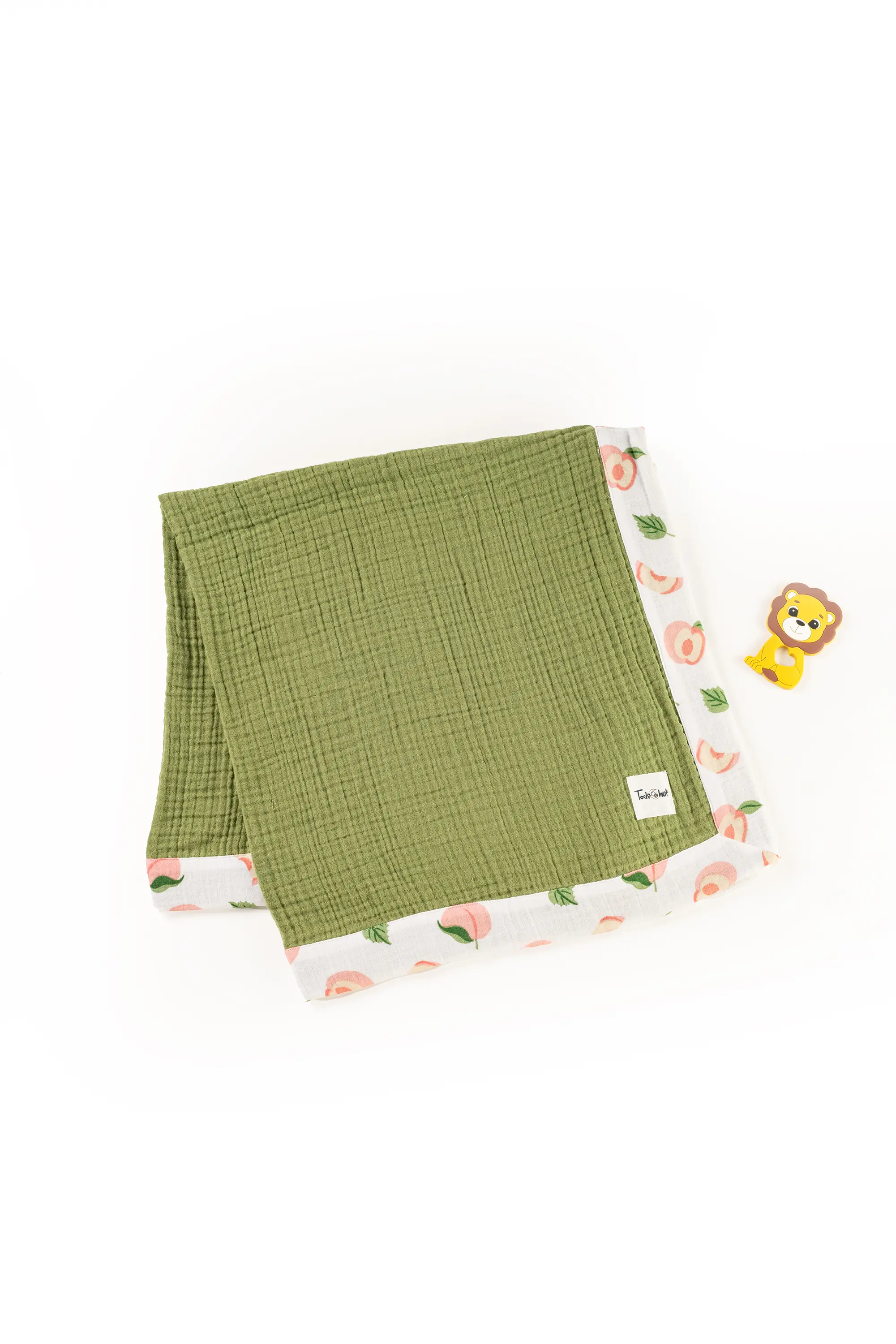 4 Layer Crinkled Muslin Ultra-Soft Breathable Blanket