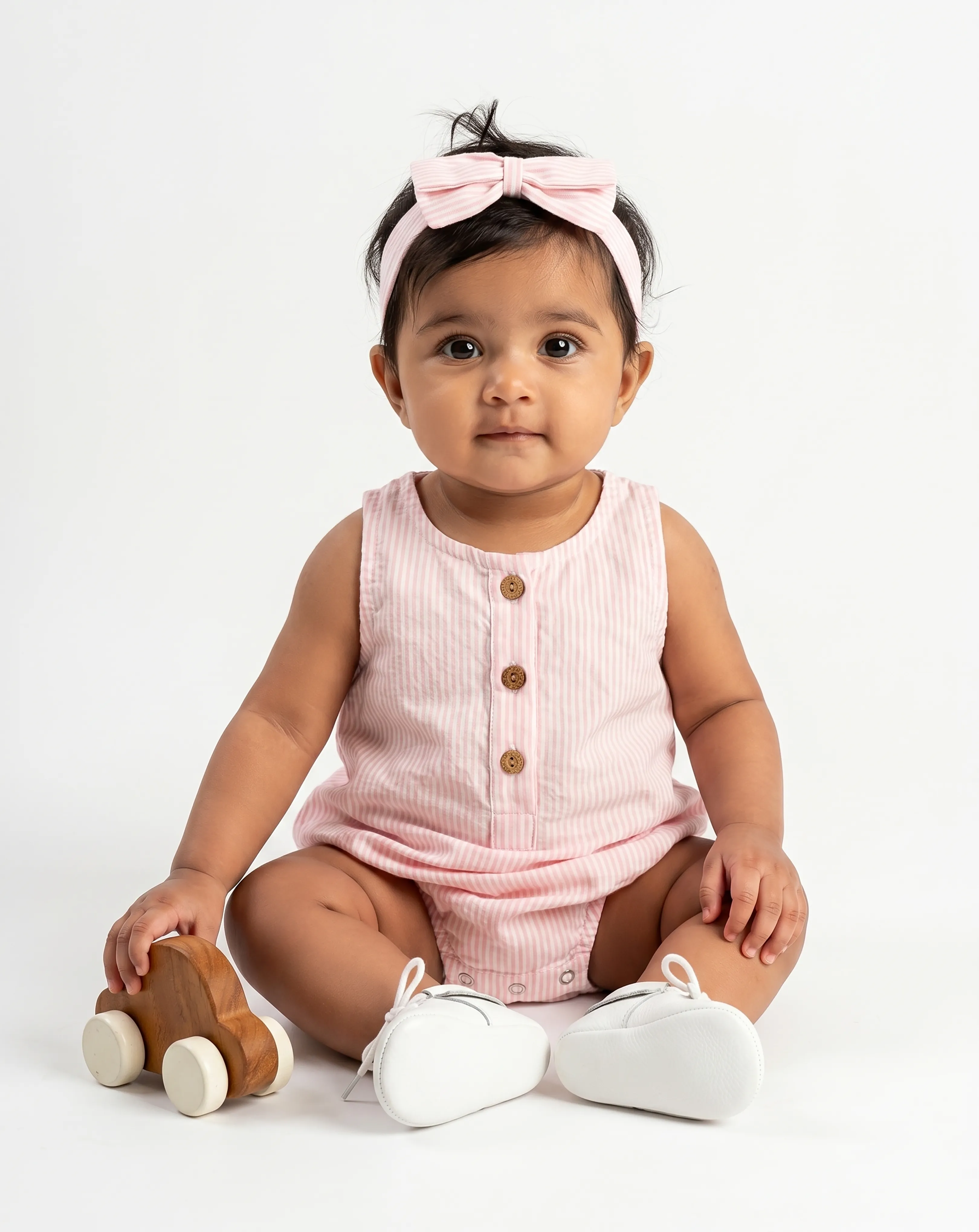 Muslin Onesies with Headband